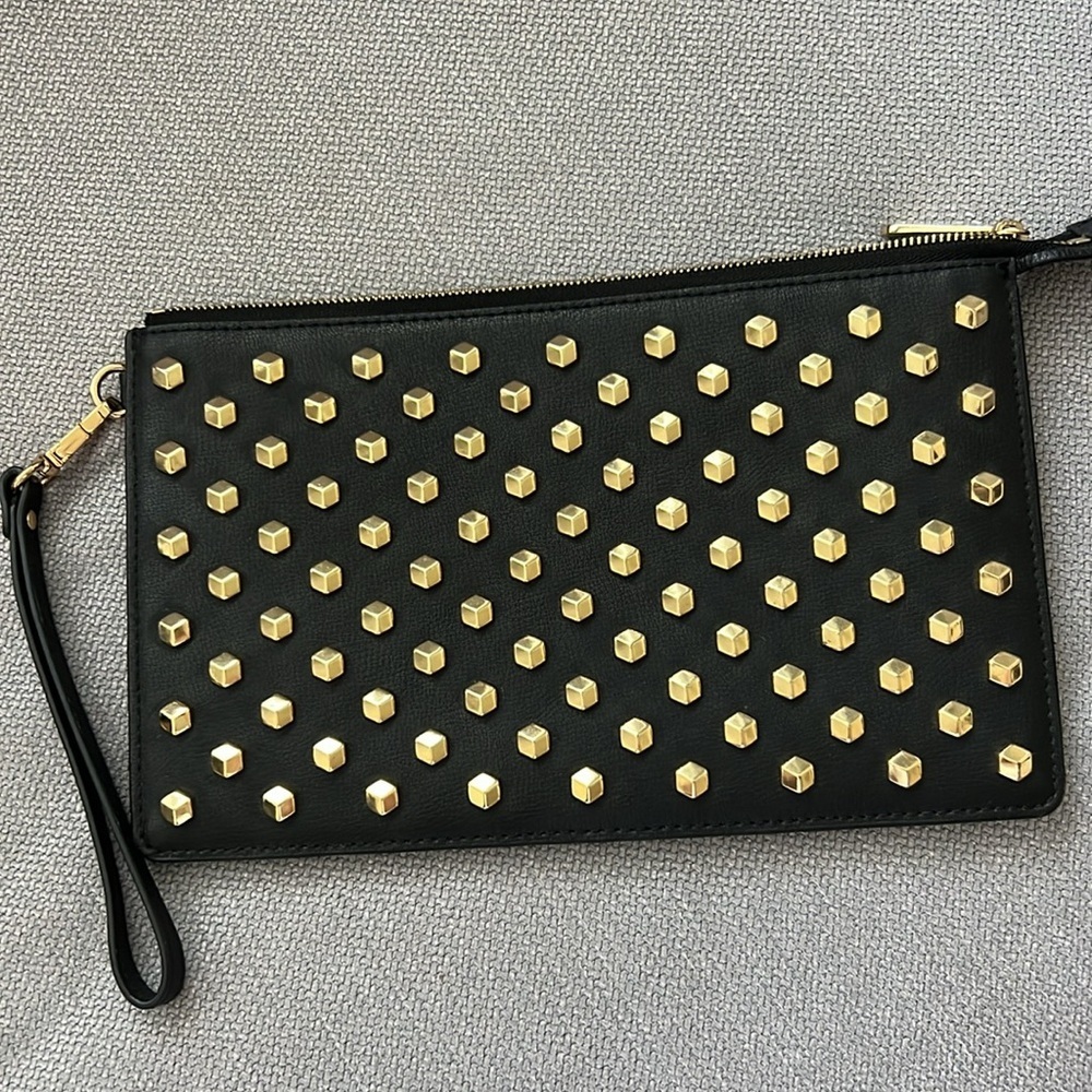 Michael Kors studded wristlet